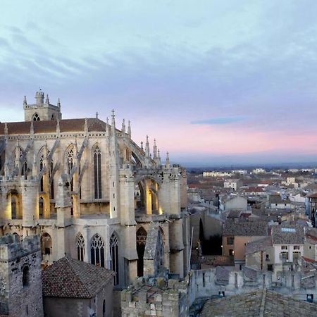 Le St Just : Hypercentre, Vue Imprenable Sur La Cathedrale Apartment Narbonne Bagian luar foto