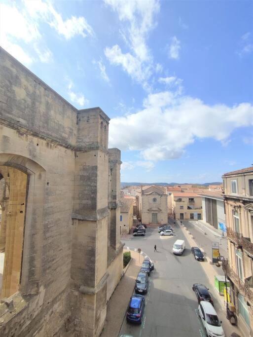Le St Just : Hypercentre, Vue Imprenable Sur La Cathedrale Apartment Narbonne Bagian luar foto